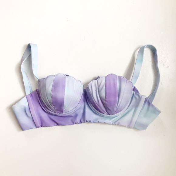mermaid bikini top